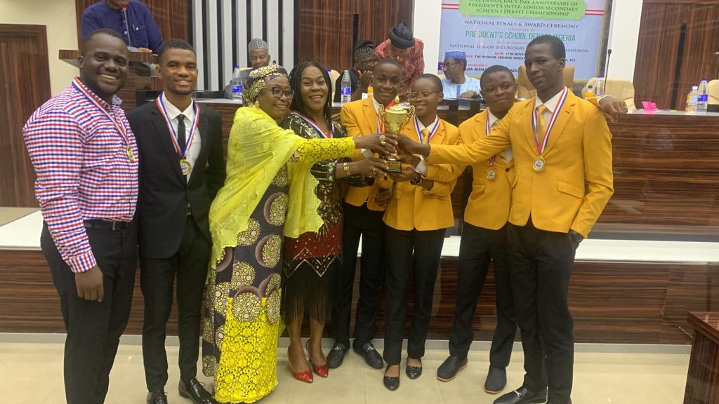 Anambra Debate Team Emerge Champions Of President’s Inter-Senior Secondary School Debate