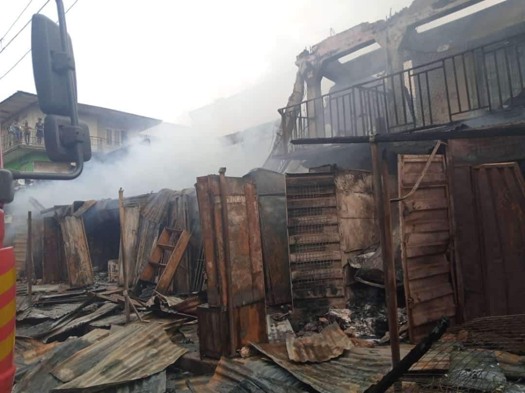 Again Spare Parts Traders In Lagos, Loose Millions To Fire Outbreak