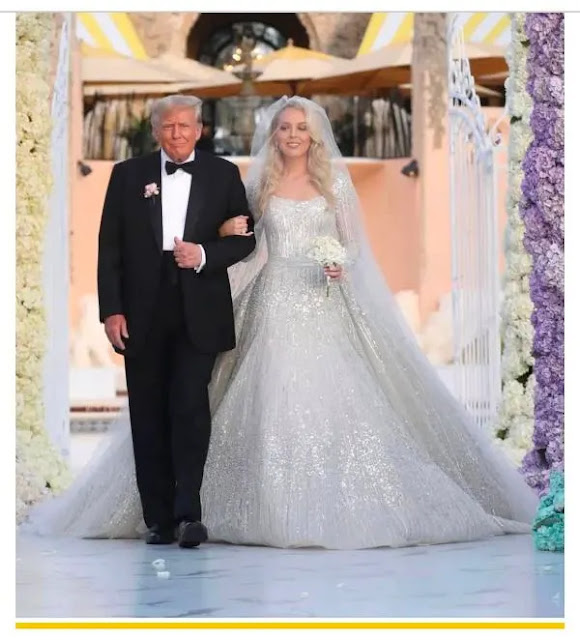 Beautiful Pictures From Trumps Daughter’s Wedding To Lagos Boy Michael Boulos