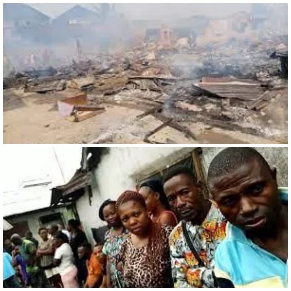 Over 200 Houses Destroyed In Elekahia Kerosene Explosion -Fire Servicemen Laments Lack Of Access Road To Salvaging Situation In Rivers