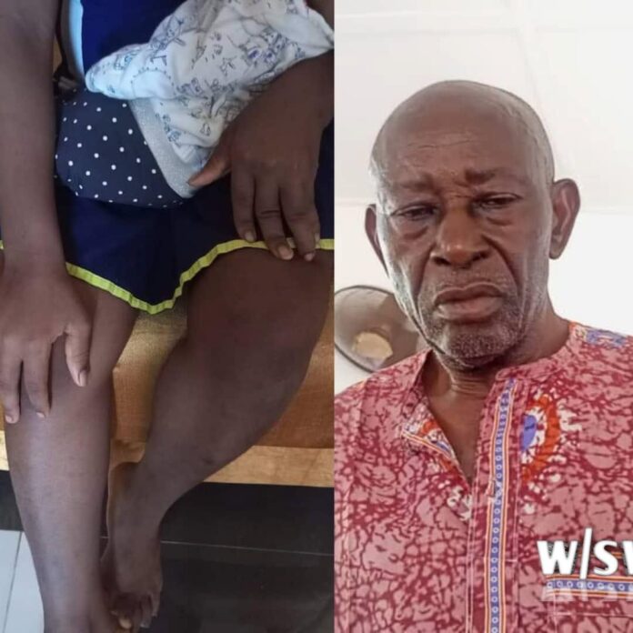 75 Year Old Man Who Impregnated 13 Years Old Househelp Abandoned in Hospital With Baby Arrested