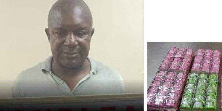 NDLEA Arrest Enugu Big Boy At Lagos Airport For Concealing Drugs Inside Air freshener