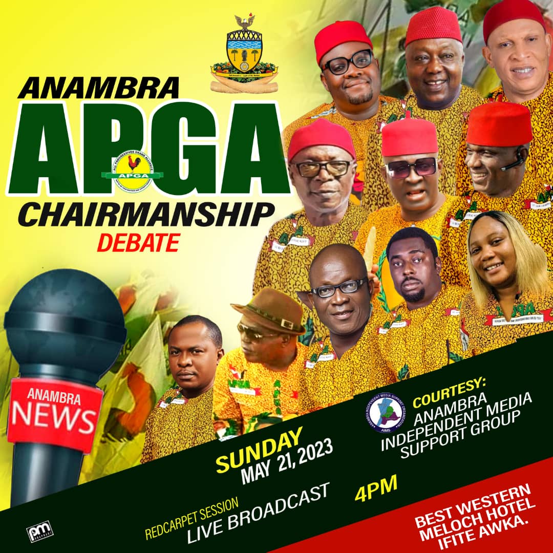 APGA State Congress 2023: Debate Group Set To Grill Anambra Chairmanship Candidates