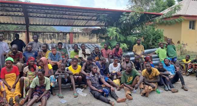 FCT Police Rescue 58 Kidnapped Victims In Udulu Forest, Gegu Lga Kogi State
