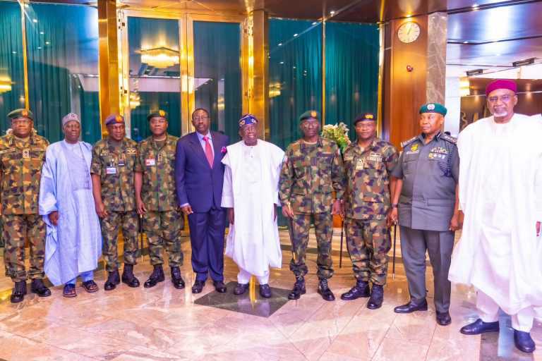 Provide Blueprint To Tackle Insecurity and Maintain Sanity Nationwide-Tinubu Orders Service Chiefs