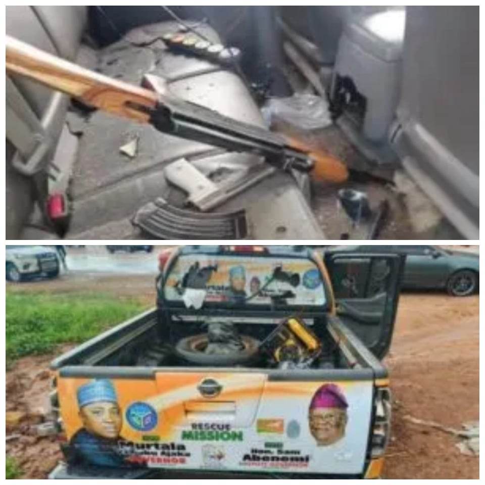 Gunmen Suspected To Be Political Hoodlums Attack Kogi Governor’s Convoy