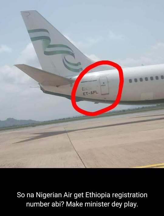 Nigeria Air Aircraft Reclaimed By Ethiopian Airlines Tracked Operating As Commercial Flights In Addis-Ababa