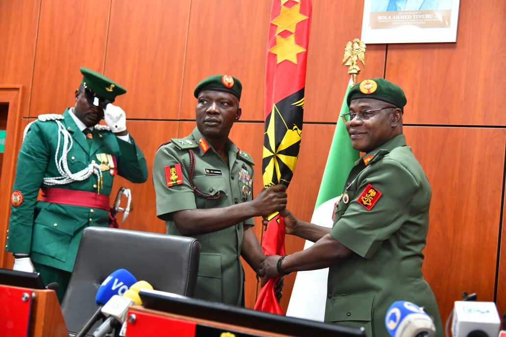 General Lagbaja  Assumes Office As 23rd Chief of Army Staff (COAS) As Yahaya Retires Meritoriously