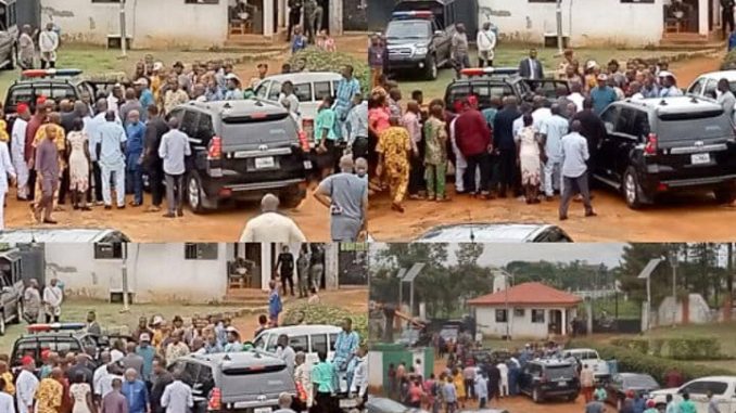How Anambra Lawmakers Resisted DSS Operatives Attempt To Arrest Member Elect During Valedictory Thanksgiving
