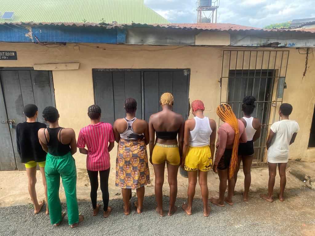 Police Arrest Brothel Owner In Awka, Rescue 9 Underaged Girls Used As S3x Worker