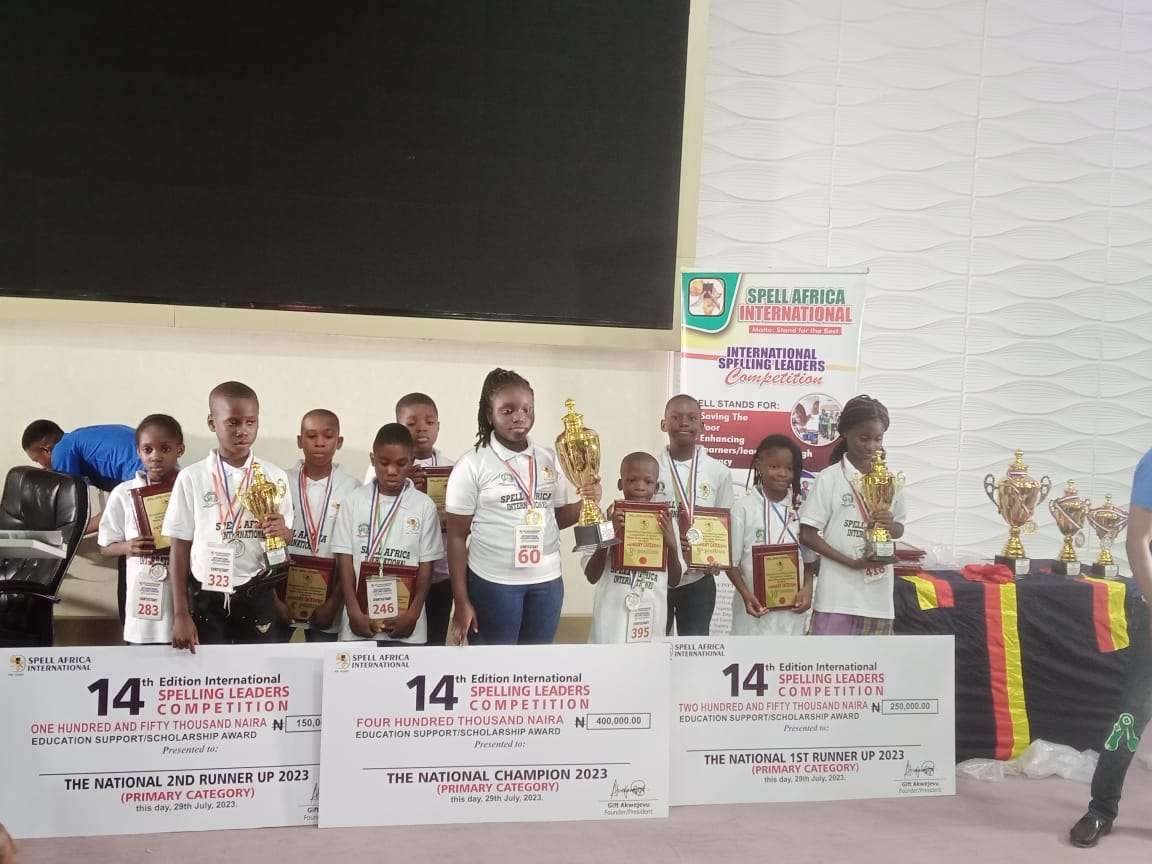 Bonny Dominates As Rivers State Emerges Top 10 Winners At Intl. Spelling Leaders Competition