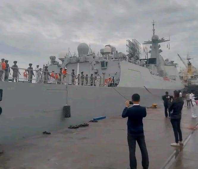 Maritime Security: See Reasons China Gave For Bringing 3 Warships Into Nigeria