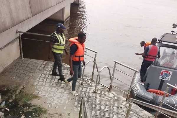 Body Of Dispatch Rider Who Jumped Into Lagos Lagoon, Recovered 2 Days After