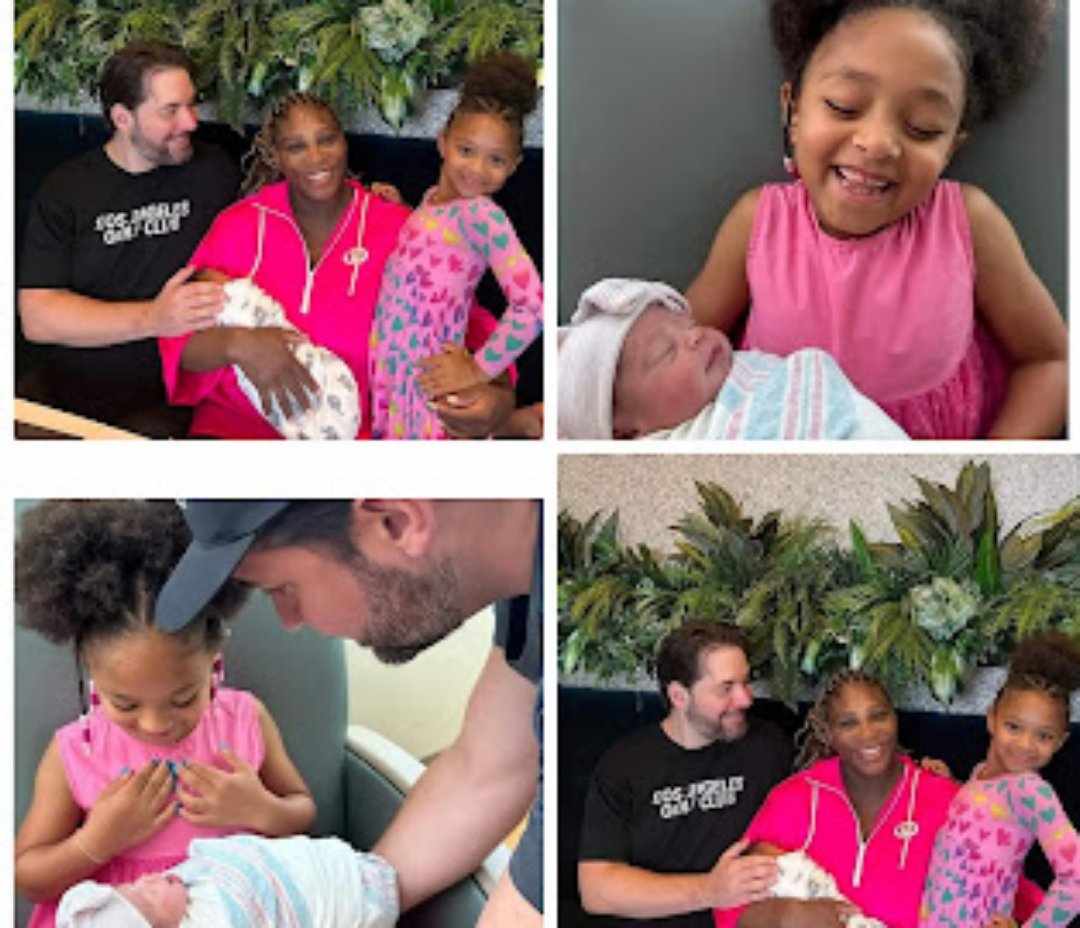 Former Tennis Star, Serena Williams Welcomes 2nd Daughter With Husband Alexis Ohanian