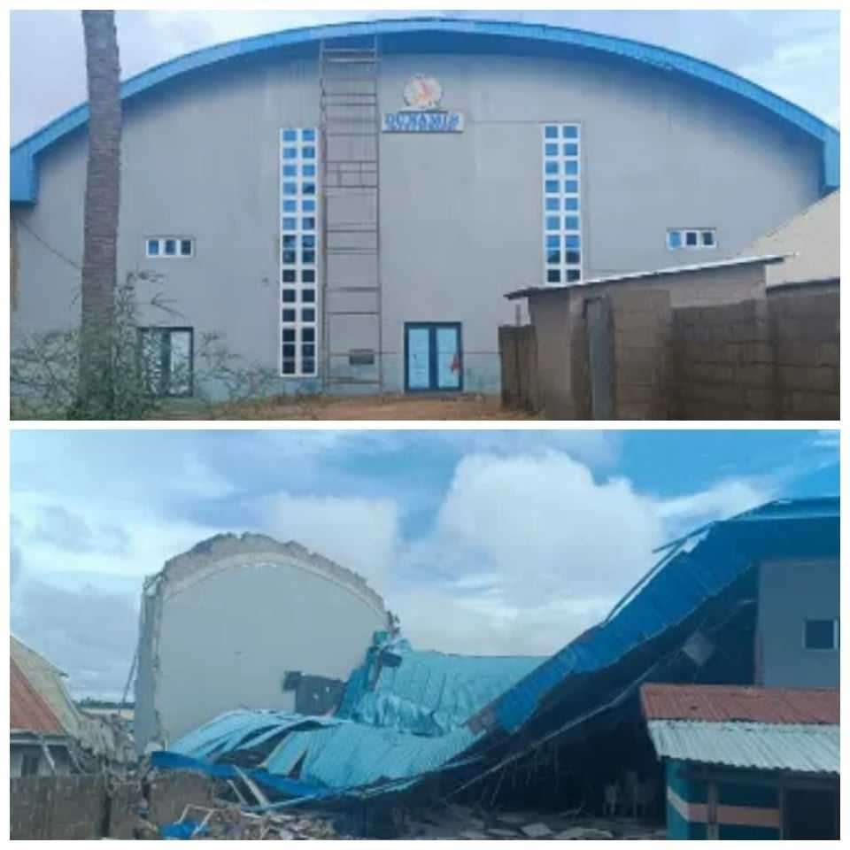 Dunamis Church Building Collapsed, Kill Pastor During Early Hours Prayer
