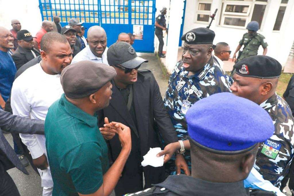 Rivers Police Denies Attack, Clears Air Over Alleged Shooting At Gov. Sim Fubara During Assembly Unrest