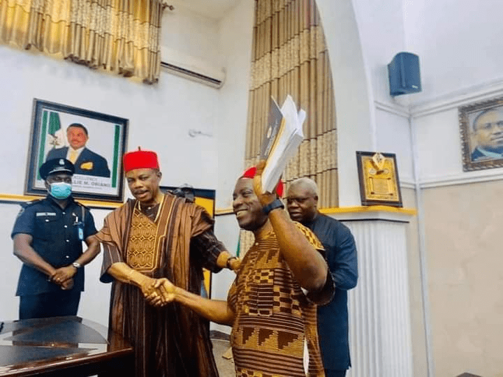 Former Gov. Obiano Describes Re-naming of Anambra Airport After Achebe As A Wicked Act