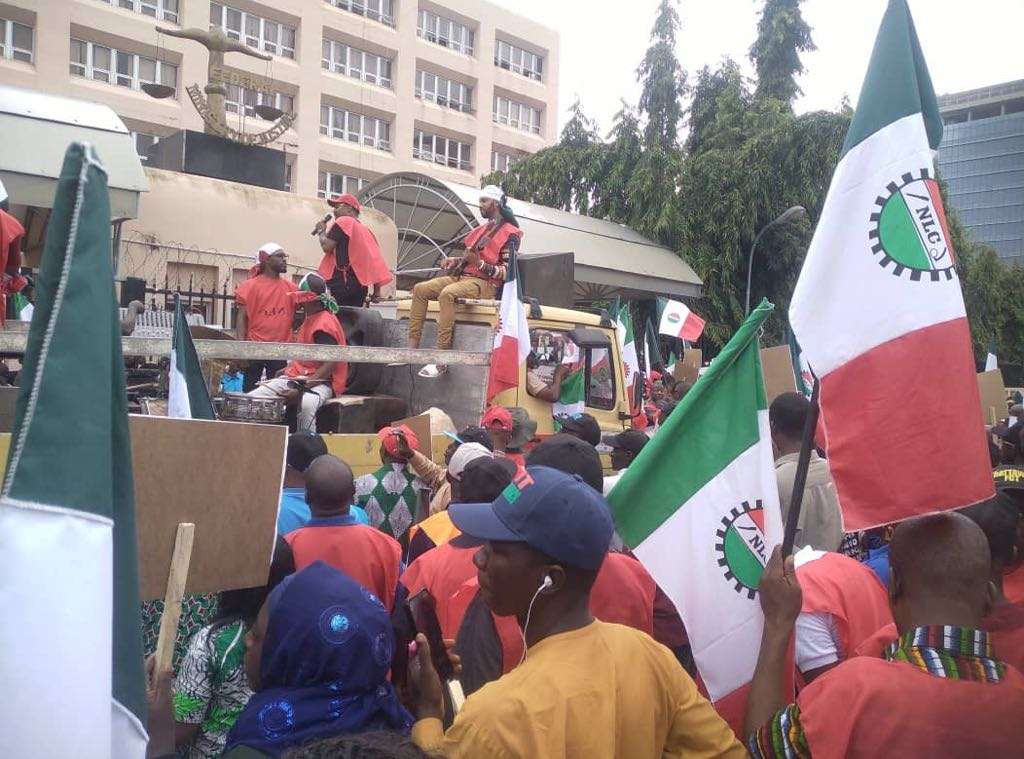 NLC/TUC Gives Dusk Ultimatum To Embark On Nationwide Strike Over Alleged Abduction Of NLC President