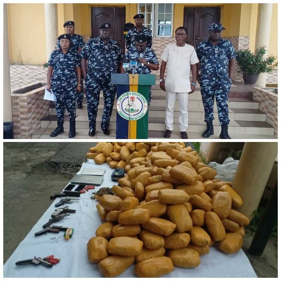 Rivers Police Intercept 300 Parcel Of Weeds Suspected To Be India Hemp, Parades 9 Suspects For Various Crimes