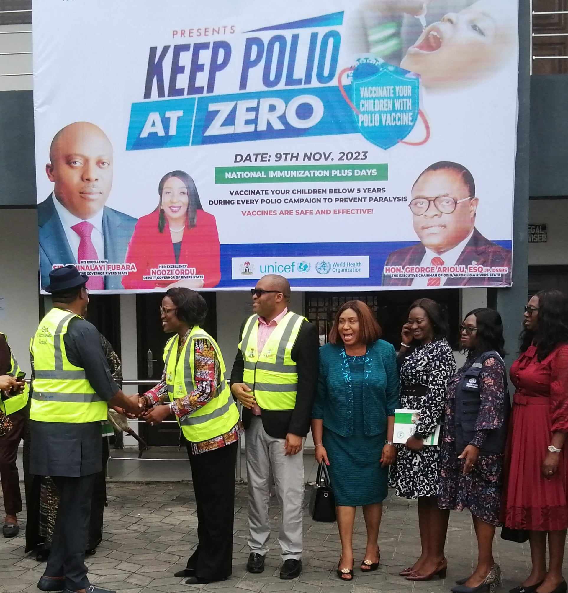 Keep Polio At Zero Campaign: Primary Healthcare Mgt Boss Urge Parents, Churches, School To Ensure Children Are Vaccinated
