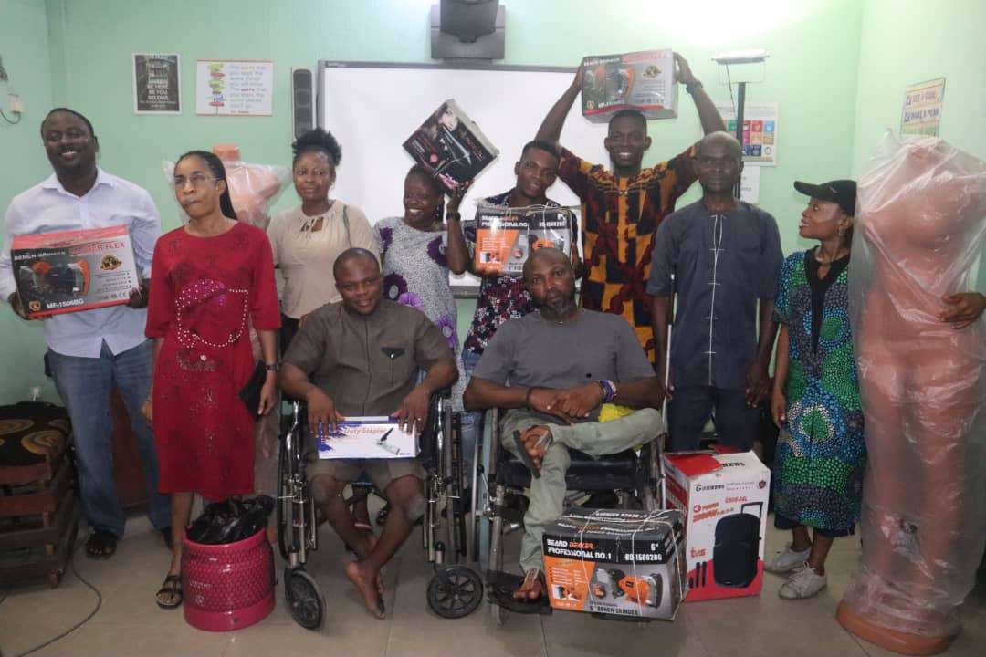 Intl. Day of People With Disabilities: KIR Foundation Empowers Physically Challenged Persons With Work Tools, Gifts