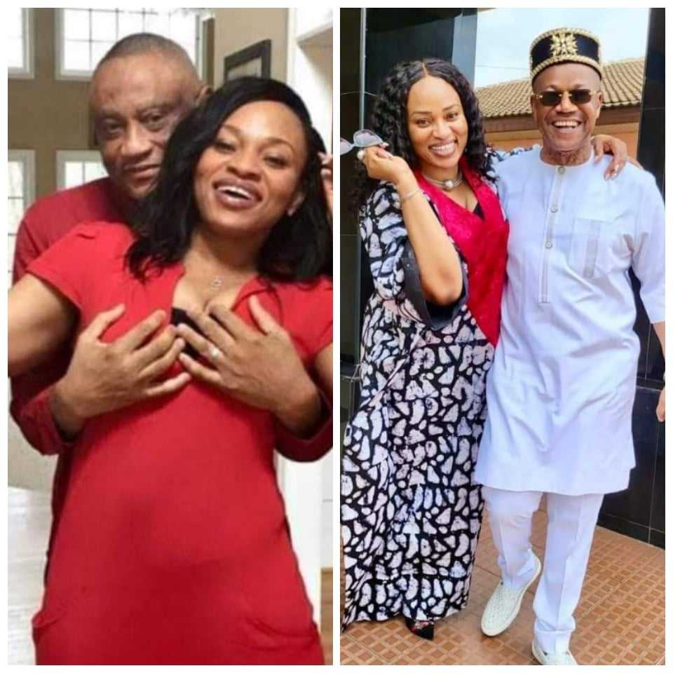 Poi Master’s ex Wife Amara Nwosu Reunites With First Husband After 2 Failed Marriages, 15 Years Of Separation