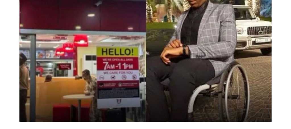 What Did You Do For PWDs In 8 Years As Ogun Governor, Activist Lambasts Gbenga Daniel After Son In Wheelchair Was Denied Entry Into KFC Outlet