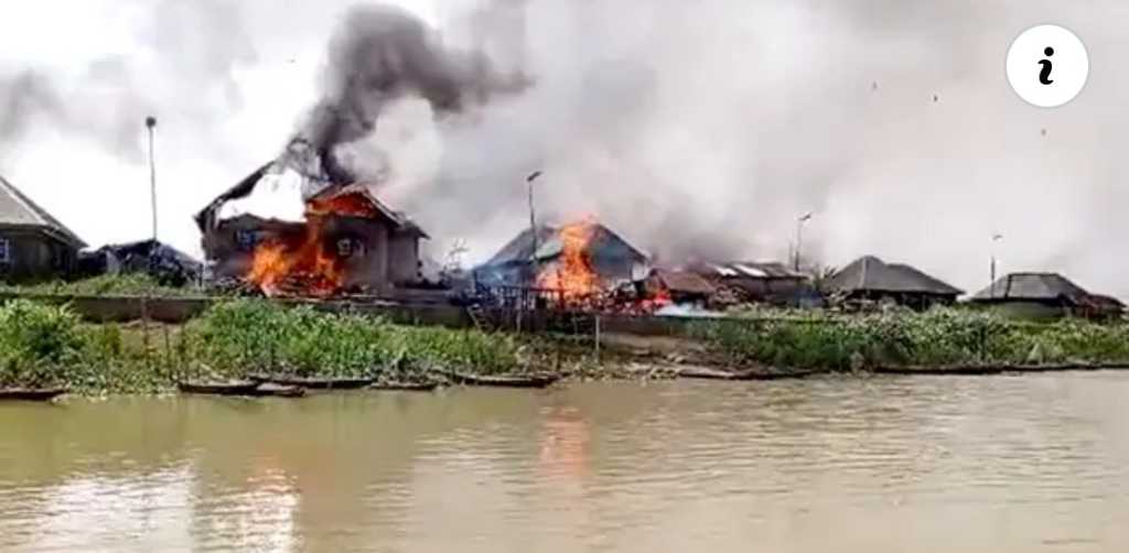 Identities Of Soldiers Killed In Delta Communal Clash Revealed As Okuama Community Burns
