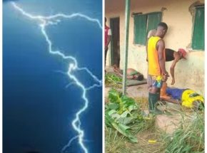 Lightning Struck Anambra Students Playing Football Under The Rain, 3 Killed, 6 Hospitalized